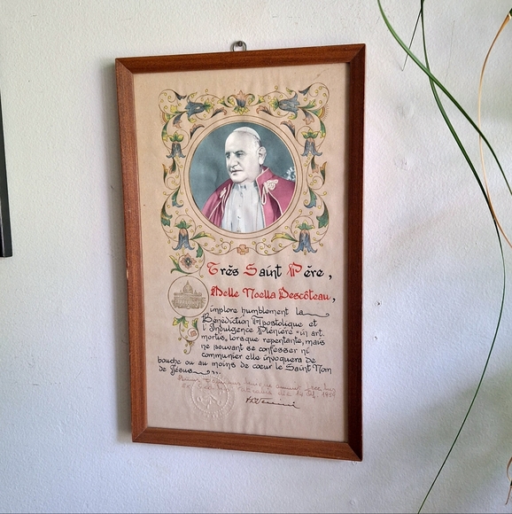 Certificate of indulgence and communion - Picture 4 of 10